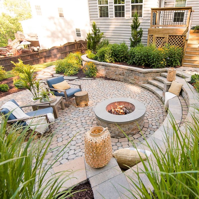 Patio outdoor designs traditional pool
